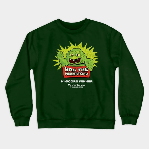 Retro Arcade Winner Crewneck Sweatshirt by Heyday Threads